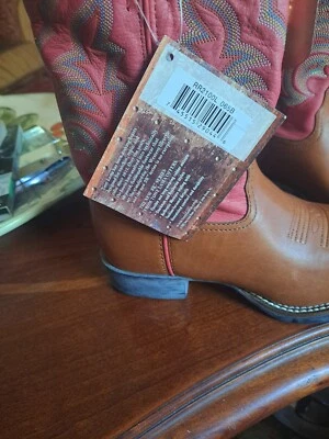 Botas Tony Lama rosa para mujer Foto 1 de 3