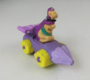 1997 Hanna Barbera Fred Flintstone & Dino Wacky Racing Burger King Toy - Picture 1 of 10