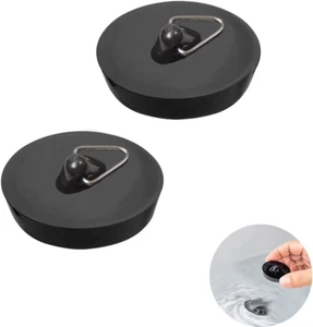 2 Pack Abflussstopfen, Spüle Abfluss Stöpsel, Gummi Stöpsel Für Spülbecken, Spül - Bild 1 von 8