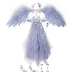 1/6 Scale Princess Dress Set Model Grey for 12" Figure - Picture 1 of 20