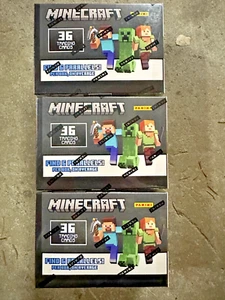 Panini 2024 Minecraft 15th Anniversary Trading Cards Factory Sealed Lot of 3 - Picture 1 of 1