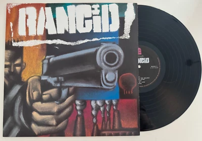 Rancid Self Titled LP w/ Insert - 1993 1st Press Epitaph 86428-1 - NEAR MINT Foto 1 de 4