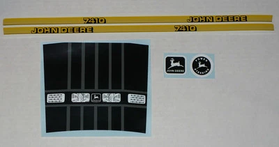 7410 John Deere Juguete Pedal Tractor JUEGO DE CALCOMANÍAS Corte por Computadora Envío Gratis Foto 1 de 3