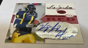 2005 SAGE Autographs Red KAY-JAY HARRIS #A21 🔥 Auto /650 - Rookie Card RC - Picture 1 of 5