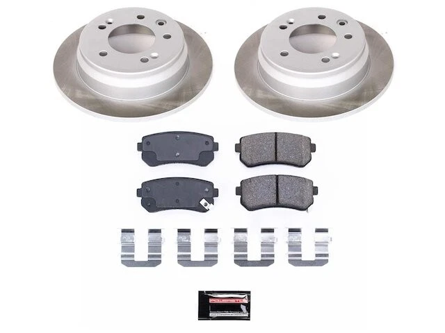 Kit de pastillas de freno trasero y rotor para Hyundai Tucson GAS 2010-2015 2011 2012 XV732PW Foto 1 de 1