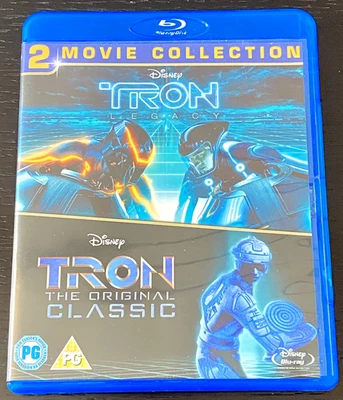 TRON 1982, TRON Legacy 2010 Blu-ray 2 Movie Collection Foto 1 de 3