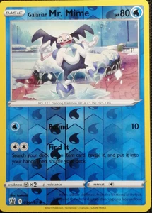 Galarian Mr. Holograma inverso Mime 034/163 | Estilos de batalla | JCC Pokémon casi nuevo - Imagen 1 de 1