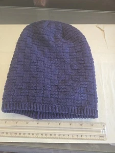 DARK Blue KNIT Beanie - Picture 1 of 3