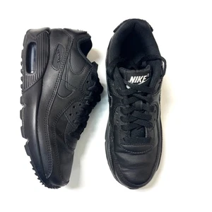 Nike Air Max 90 LTR Negro Acolchado Tenis Clásico Años 90 Retro Niños 4 Jóvenes  - Imagen 1 de 9