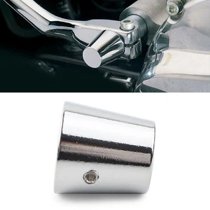 For Harley Touring FL 83-19 1x Chrome Shifter Shaft Cover Heel Shift Eliminator - Picture 1 of 5