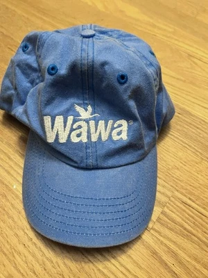 NOVO Boné de Beisebol Ajustável Wawa Unissex Azul Raro NOVO - Imagem 1 de 4