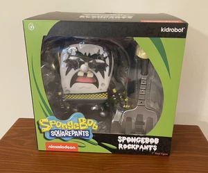 Kidrobot Spongebob Rockpants 7 Inch Vinyl Figur KISS & Patrick - Bild 1 von 7