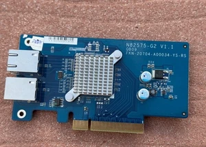 N82575-G2 QNAP Dual Port 1GB Network Adapter - Picture 1 of 3