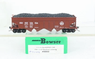 HO Bowser 56002 Pennsylvania H-22a Hopper Circle Keystone Upgraded #913474 - Image 1 of 4