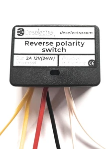 DC motor garage chicken door reverse polarity switch dpdt relay module 2A 12V - Picture 1 of 6