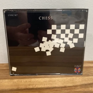 CHESS Original Cast CD 2 discs (1984) Tim Rice Bjorn Ulvaeus Benny Andersson RCA - Imagen 1 de 8