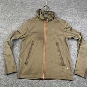 The North Face Jacke Herren mittelbraun Kapuze Full Zip Fleece gefüttert Outdoor - Bild 1 von 16