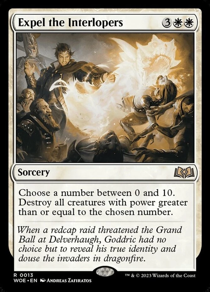 x1 Expel the Interlopers - Wilds of Eldraine - NM - MTG - Image 1 of 1