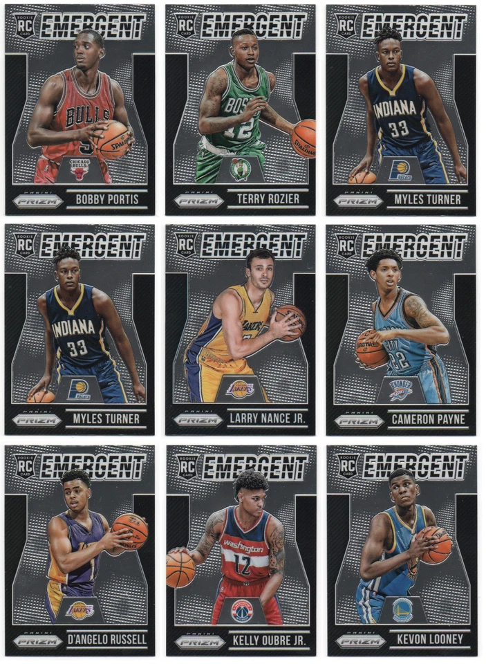 Panini Prizm Emergent Rookie RC 2015-16 - Elige cualquiera Foto 1 de 1