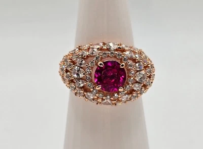 Anillo Bomb Party Julio Talla 9 RG11303 Ráfaga de Amor - Chapado en Oro Rosa Foto 1 de 4