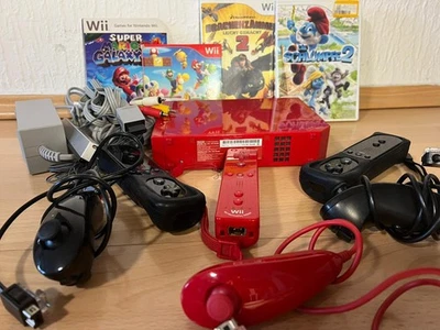 Nintendo Wii Console With 4 Games Very Good Condition - Image 1 of 4