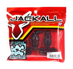 Jackall Soft Lure Clone Frog 3 pieces per pack Red Frog (6644) - Picture 1 of 6