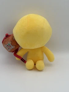 YouTooz Peluche Giallo Figura Giocattolo Morbido Da Collezione Con Zaino Tag Gioco Anime - Foto 1 di 3