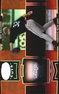 2004 Leaf Certified Cuts Marble Red #195 Roy Halladay /100 - NM-MT - Picture 1 of 2