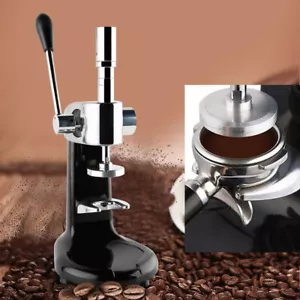 Manipulación manual de café espresso manipulador comercial manipulador café inoxidable EE. UU. - Imagen 1 de 9