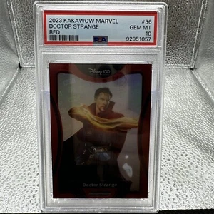 2023 Kakawow Marvel Red /75 Doctor Strange PSA 10 - Picture 1 of 1