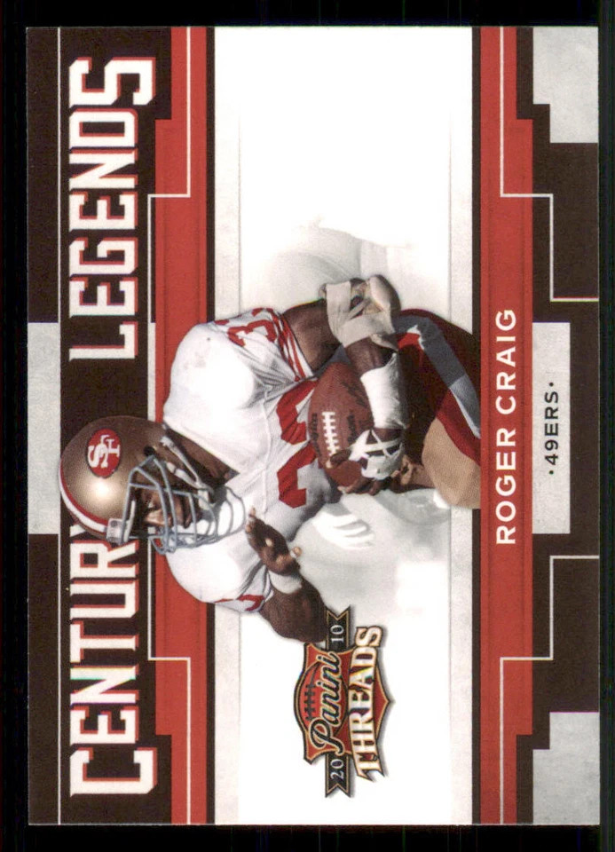 2010 Panini Threads Century Legends #13 Roger Craig - Image 1 of 2