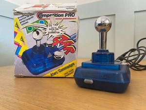 🕹️ VERPACKT 🕹️ Competition Pro Joystick 🕹️ STAR Blau Silber🕹️ b - Bild 1 von 10