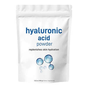 Hyaluronic Acid Powder for Face 100g Serums Powder Pure Fine Ingredient Skin Car - Picture 1 of 12