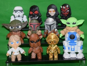 Set of 12 Star Wars / Mandalorian inspired Flexi Articulated Fidget Toy - Picture 1 of 13