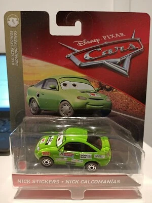Disney Pixar Cars - Nick Stickers Official Disney Diecast Cars Foto 1 de 4
