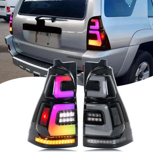 LED RGB Tail Lights for Toyota 4Runner 2003-2009 4th Gen Rear Lamps Assembly - Picture 1 of 5