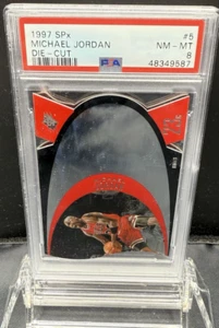 1997 SPx Michael Jordan #5 PSA 8 - Bild 1 von 2