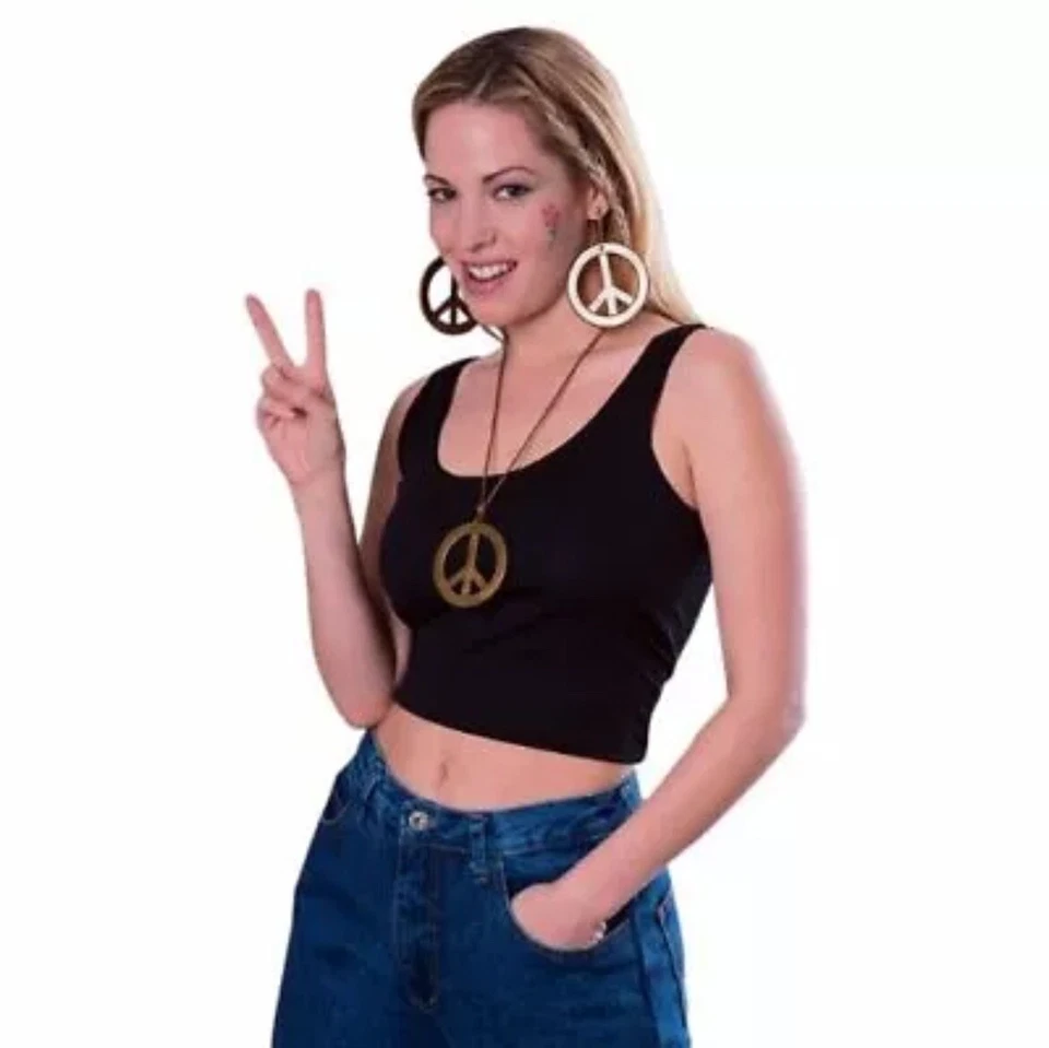 Rubie's Costume Co Peace Pendant/Earring Set Costume - Image 1 of 1