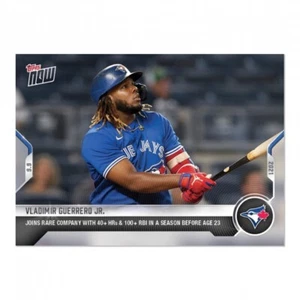 2021 Topps NOW #786 Vladimir Guerrero Jr Blue Jays ⚾️ 40+ HR, 100 RBIs - Picture 1 of 2