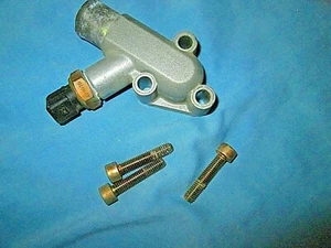 DUCATI OEM  ST4 ST4S DESMODROMIC CYLINDER HEAD COOLANT SENSOR &  SENSOR BLOCK  - Picture 1 of 4