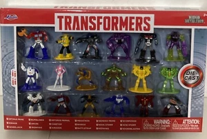 ⚡️Jada Toys Nano Metalfigs Transformers Die-Cast Figures 1.65" (18-Pack) - Picture 1 of 2