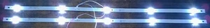 2 BARRE STRIP 5 LED PER TV SABA SA32B46 CHANGHONG O SIMILARI. - Foto 1 di 4