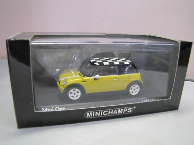 431138104 Minichamps Mini One 2001 Yellow - 1:43  - Bild 1 von 2
