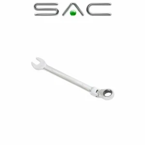 Combinación de llave de trinquete flexible de 15 mm - Doble cabezal - Imagen 1 de 2
