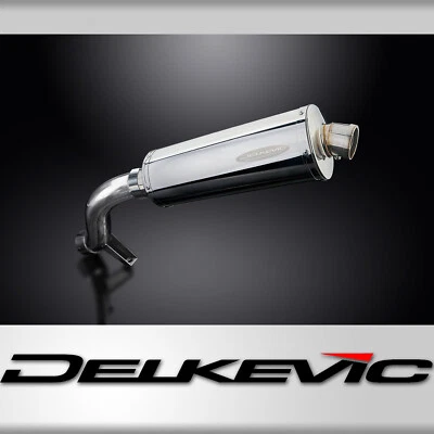 BMW R1200GS 2004-2009 Delkevic Slip On 14" Ovalado Acero Inoxidable Silenciador Kit Foto 1 de 4