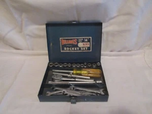 Vintage Billings Vitalloy Antrieb Steckschlüsselsatz - Nr. M-18 - Bild 1 von 5