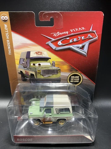 Disney Pixar Cars Deluxe Thunder Hollow Roscoe 1:55 Scale 2017 Cover