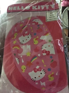 Neu im Paket Hello Kitty 12,75" Durchmesser aufblasbarer Strandball von Sanrio - Bild 1 von 4
