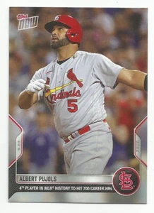 2022 Topps Now MLB Albert Pujols 700th Career HR Card #951 ST. LOUIS CARDINALS - Bild 1 von 2