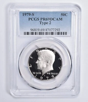 PR69 DCAM 1979-S Type 2 Kennedy Half Dollar PCGS Blue Lbl - Image 1 of 4